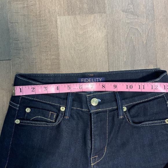 Fidelity Lily Bootcut Jeans -Viper Rinse - Picture 4 of 5